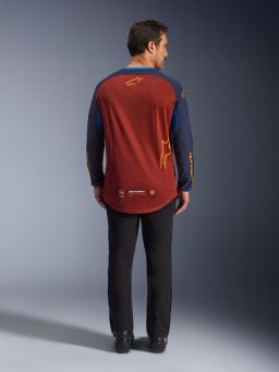 Dres MAXDURA DUAL, ALPINESTARS (oranžová/tmavě modrá) 2026