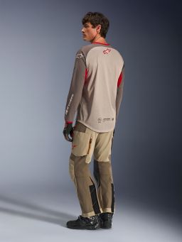 Dres MAXDURA DUAL, ALPINESTARS (hnědá/oranžová) 2026