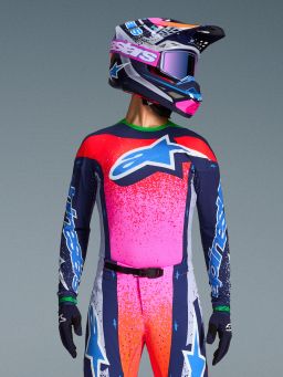 Dres SUPERTECH limitovaná edícia RECORDS, ALPINESTARS (šedá/multicolor) 2026