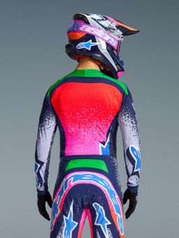 Dres SUPERTECH limitovaná edícia RECORDS, ALPINESTARS (šedá/multicolor) 2026
