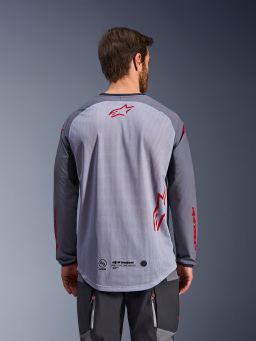 Dres MAXDURA DUAL, ALPINESTARS (svetle šedá/tmavě šedá/oranžová) 2026