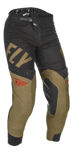 Nohavice EVOLUTION 2021, FLY RACING (zelená/černá/červená)