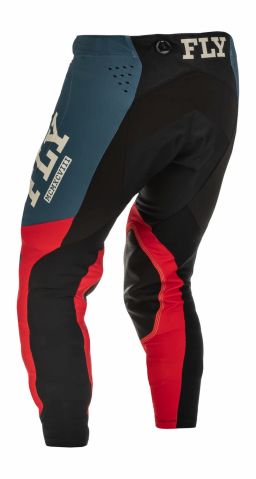 Nohavice EVOLUTION DST, FLY RACING - USA 2022 (červená/šedá)