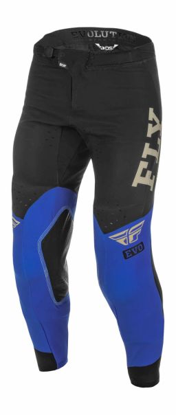 Nohavice EVOLUTION DST, FLY RACING - USA 2022 (modrá/černá)