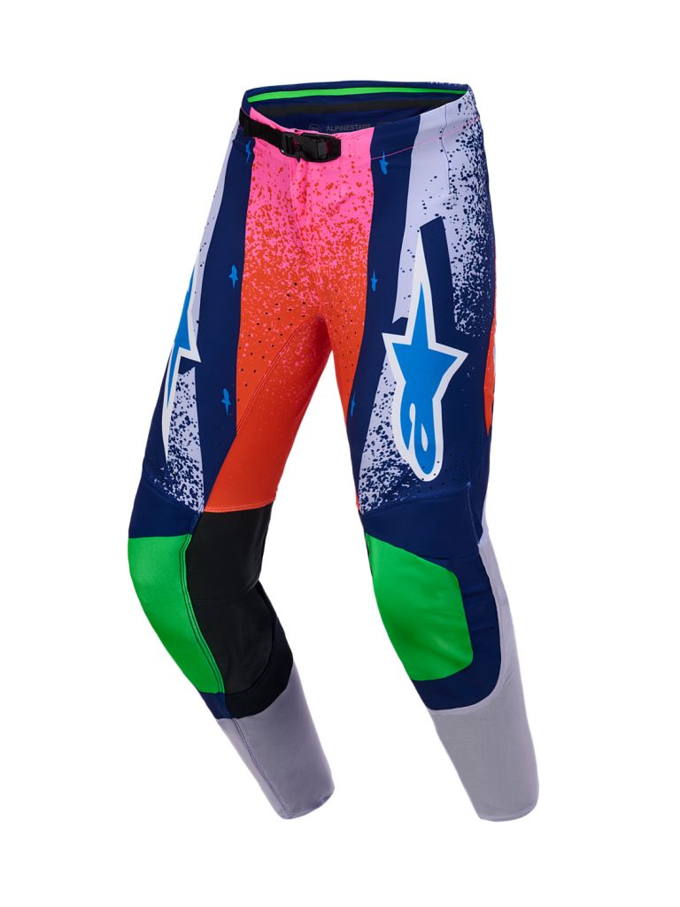 Nohavice SUPERTECH limitovaná edícia RECORDS, ALPINESTARS (šedá/multicolor) 2026