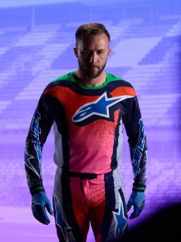 Nohavice SUPERTECH limitovaná edícia RECORDS, ALPINESTARS (šedá/multicolor) 2026