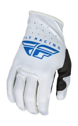 Rukavice LITE, FLY RACING - USA 2023 (šedá/modrá)