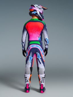 Nohavice SUPERTECH limitovaná edícia RECORDS, ALPINESTARS (šedá/multicolor) 2026
