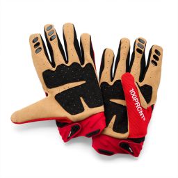 Rukavice AIRMATIC 2, 100% - USA (červená/černá)