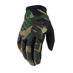 Rukavice BRISKER, 100% - USA (camo/černá)