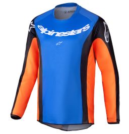 Dres RACER MELT, ALPINESTARS, detský (oranžová/modrá)