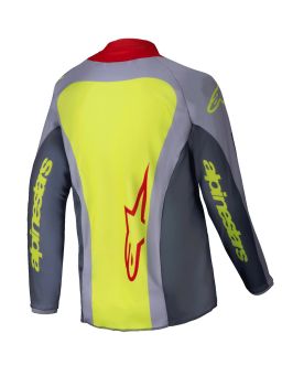 Dres RACER MELT, ALPINESTARS, detský (červená/šedá)