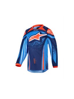 Dres RACER NOMUR KIDS, ALPINESTARS, detské (tmavo modrá/oranžová/černá) 2026