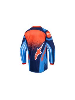 Dres RACER NOMUR KIDS, ALPINESTARS, detské (tmavo modrá/oranžová/černá) 2026