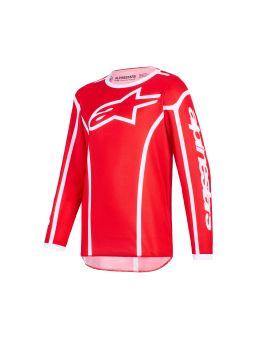 Dres FLUID APEX YOUTH, ALPINESTARS, detské (červená/bílá) 2026