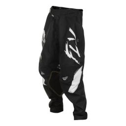 Nohavice KINETIC STOKE, FLY RACING - USA 2025 detské (černá/bílá)