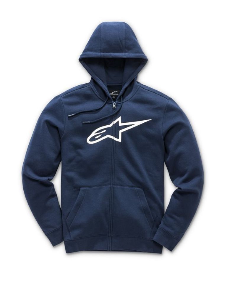 Mikina AGELESS II FLEECE, ALPINESTARS (modrá/bílá)