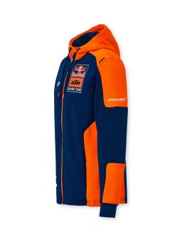 Mikina s kapucňou TEAM, KTM RED BULL (modrá,oranžová)