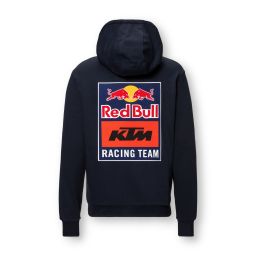 Mikina BACKPRINT , RED BULL KTM, (tmavo modrá)