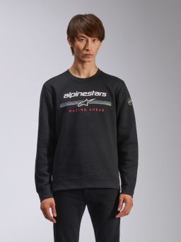 Mikina BETTERN CREW, ALPINESTARS (čierna)