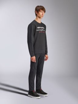 Mikina BETTERN CREW, ALPINESTARS (čierna)