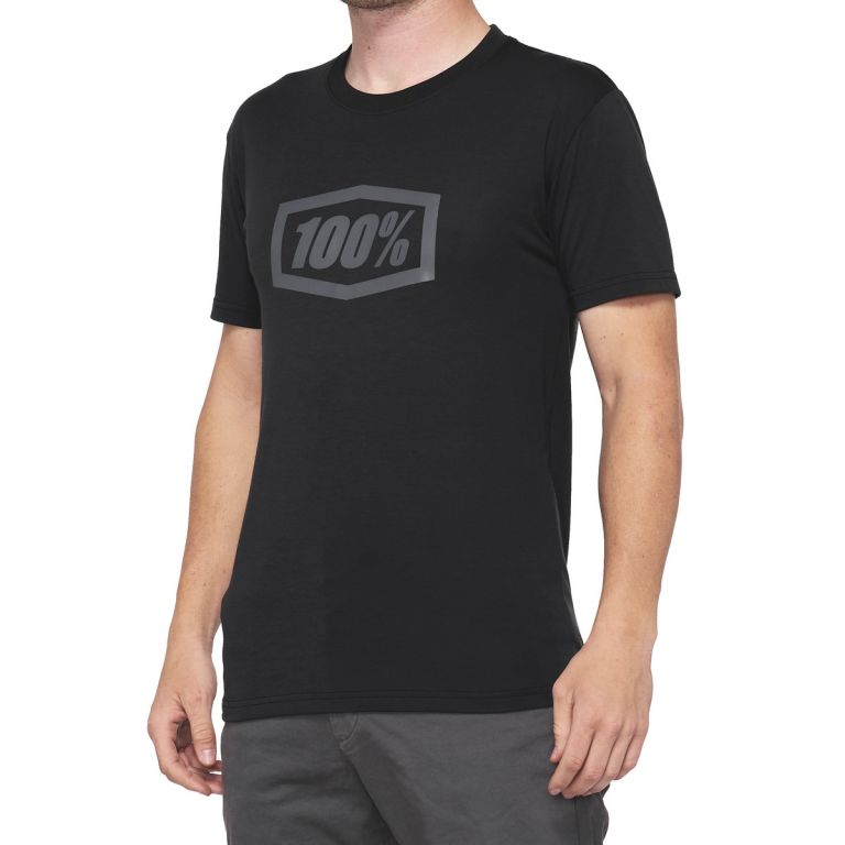 Triko ICON TECH, 100% - USA (čierna)
