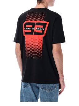 Triko Marc Marquez 93, (čierna, červená)
