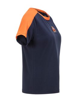 Triko GRID, RED BULL KTM dámske (modrá, oranžová)