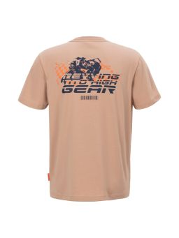 Triko GEAR, RED BULL KTM (svetle hnedá)