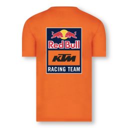 Triko BACKPRINT , RED BULL KTM, (oranžová)