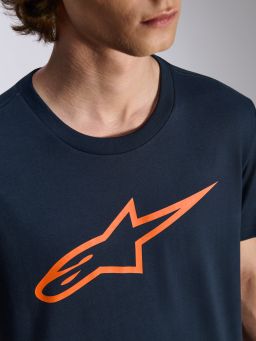 Triko AGELESS 2.0 CSF, ALPINESTARS (modrá/oranžová)
