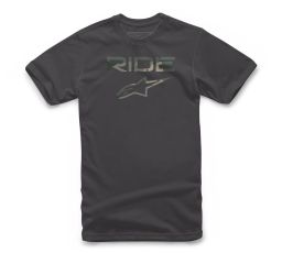 Triko RIDE 2.0 CAMO TEE krátky rukáv, ALPINESTARS (čierna)