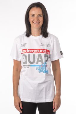 Triko QUAD REGULAR, 101 RIDERS (biele) unisex