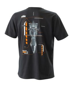 Triko RADICAL TECHLINE, KTM (čierna)