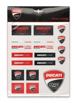 Sada samolepiek DUCATI Corse