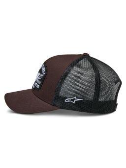 šiltovka HERITAGE PATCH, ALPINESTARS (hnědá/černá)