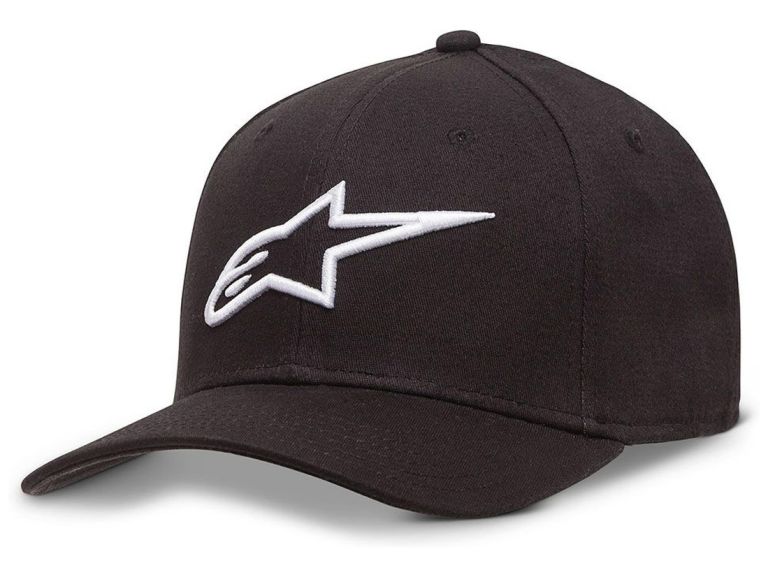 šiltovka AGELESS, ALPINESTARS (černá/bílá)