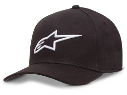 šiltovka AGELESS, ALPINESTARS (černá/bílá)