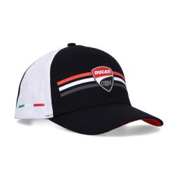 šiltovka DUCATI Corse (černá,bílá)
