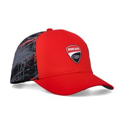 šiltovka DUCATI Corse (červená,černá)