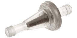 Palivový filter s kovovú vložkou, Q-TECH (pre vnútorný priemer hadice 5-6 mm)