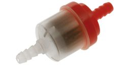 Palivový filter s papierovú vložkou, Q-TECH (pre vnútorný priemer hadice 5-6 mm)