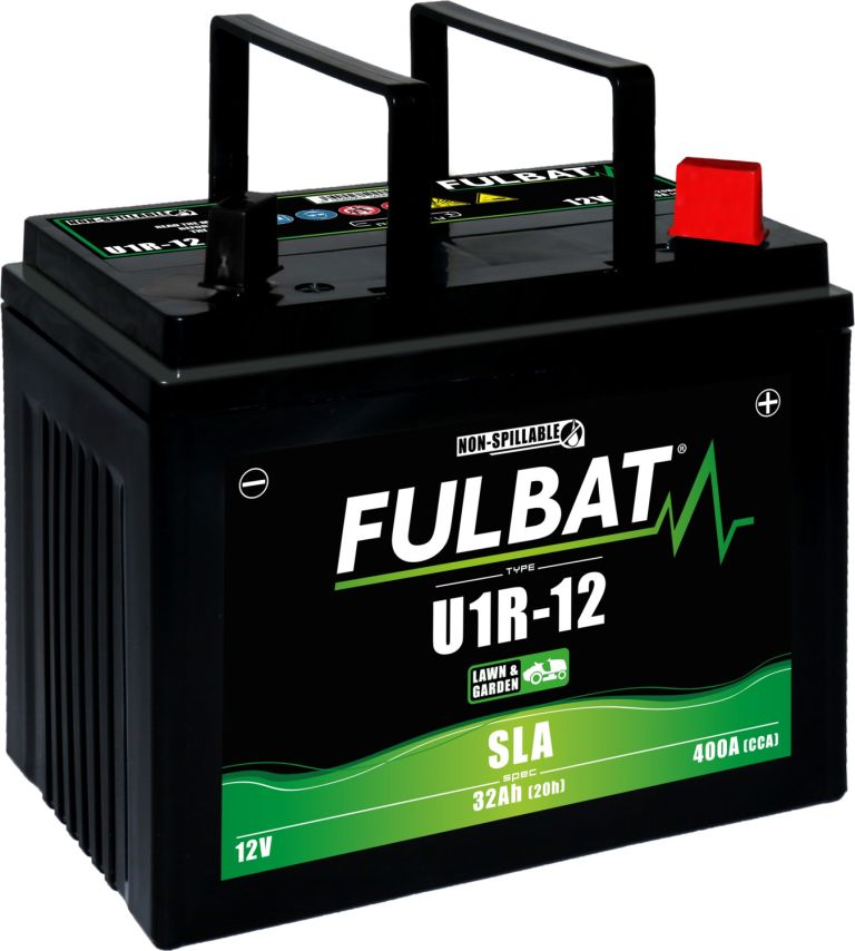Batérie 12V, U1R-12 SLA, 32Ah, 400A, pravá, bezúdržbová MF AGM, 195x125x176, FULBAT (aktivovaná ve výrobe)