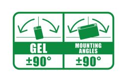 Batérie 12V, 12N5.5-4A/4B gél, 12V, 5.5Ah, 70A, bezúdržbová gél technológie 135x60x130 FULBAT (aktivovaná ve výrobe)