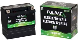 Lítiová batérie& LiFePO4& YTX7A-BS, YTZ14S-BS& FULBAT& 12V, 5Ah, 300A, hmotnosť 0,85 kg, 150x87x93