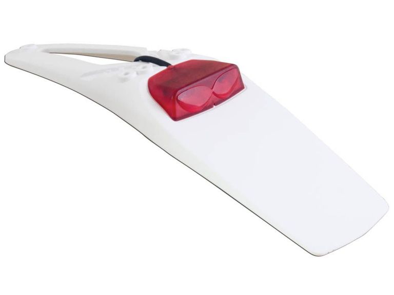 LED svetlo zadné UNI (červený kryt), RTECH (biela)