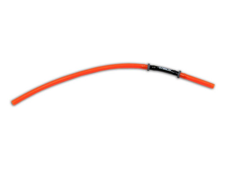 Hadička odvětrání viečka nádrže dlhá (dĺžka 36 cm), RTECH (oranžová)