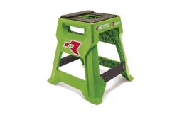 Stojan MX R15 (technopolymér / hliník), RTECH (neon zelená/černá)