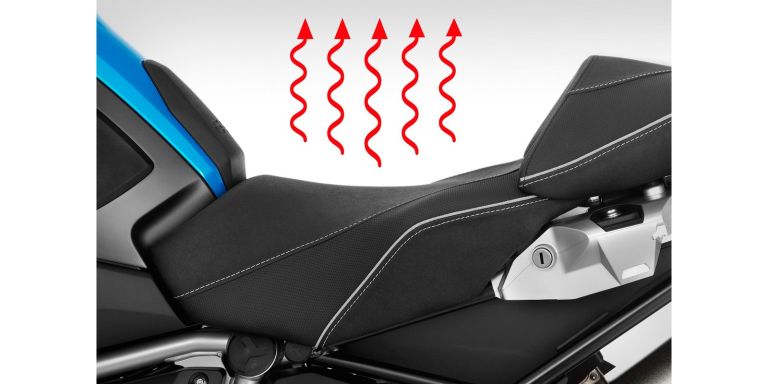 Karbónové vyhrievanie sedla motocyklov a štvorkoliek, 2 stupňová regulácia teploty