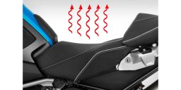Karbónové vyhrievanie sedla motocyklov a štvorkoliek, 2 stupňová regulácia teploty